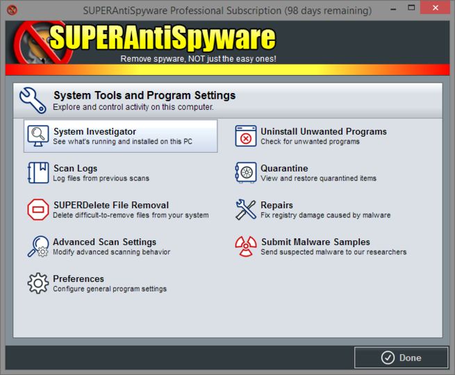 Superantispyware Free -  3