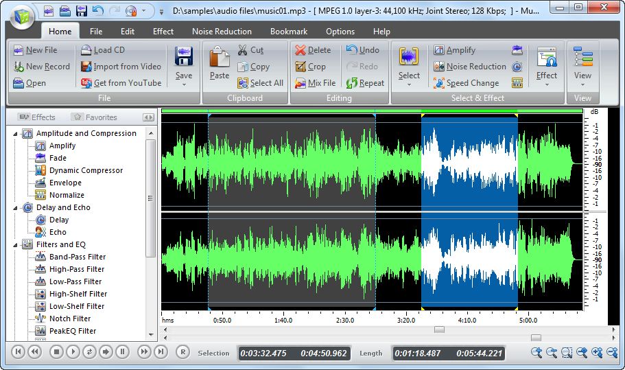 free audio editor online