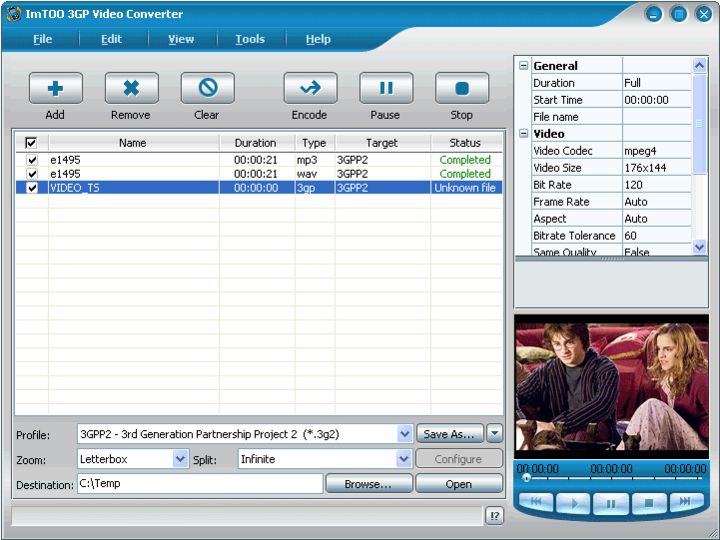 Imtoo 3gp video converter v3.1.7.0630b multiulangages incl keygen