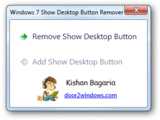 door2windows Windows 7 Show Desktop Button Remover v1