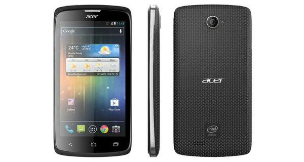 Acer annoncerer Intel-baseret Android smartphone