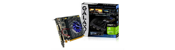 Galaxys GeForce GT 610 grafikkort kan tage op til 4 skærme