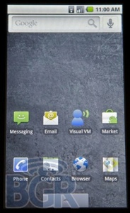 T�ss� on ensimm�iset kuvat Googlen Android 2.0:sta