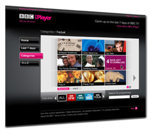 BBC:n iPlayer jatkaa kasvuaan, ohjelmaan Wii-tuki