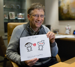 Bill Gates hits Reddit for AMA