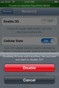 Apple to enable FaceTime over 3G?