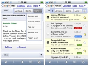 Gmailin iPhone-versio p�ivittyi