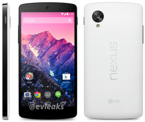 Google Nexus 5 release date leaked for November 1st, white colorway shown off