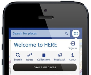 Nokia julkaisi karttansa iPhonelle ja iPadille