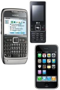 Sek� Nokialta, Applelta ett� LG:lt� heikot puhelinluvut