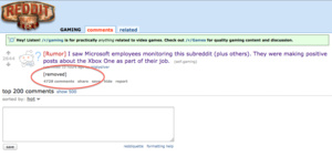 Microsoft denies it pays rep managers to post positively about the Xbox One on Reddit