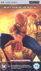 Spider-man 2 -UMD-elokuva jaossa