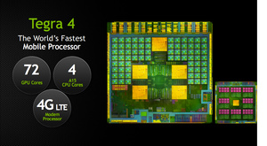 Nvidia's Tegra 4 clocks in at 2GHz