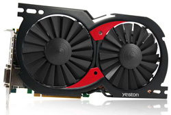 Yeston med monster k�ler til Radeon HD 7970