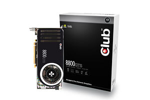 Club 3D GeForce 8800 GTS 320MB Heatpipe (320 MB / PCIe)