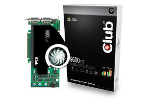 Club 3D GeForce 9600GT Overclocked (512MB / PCIe)