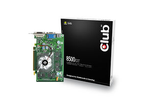 Club 3D GeForce 8500 GT (256MB / PCIe)