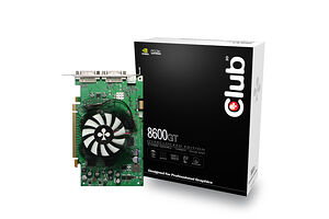 Club 3D GeForce 8600GT Overclocked (512MB / PCIe)